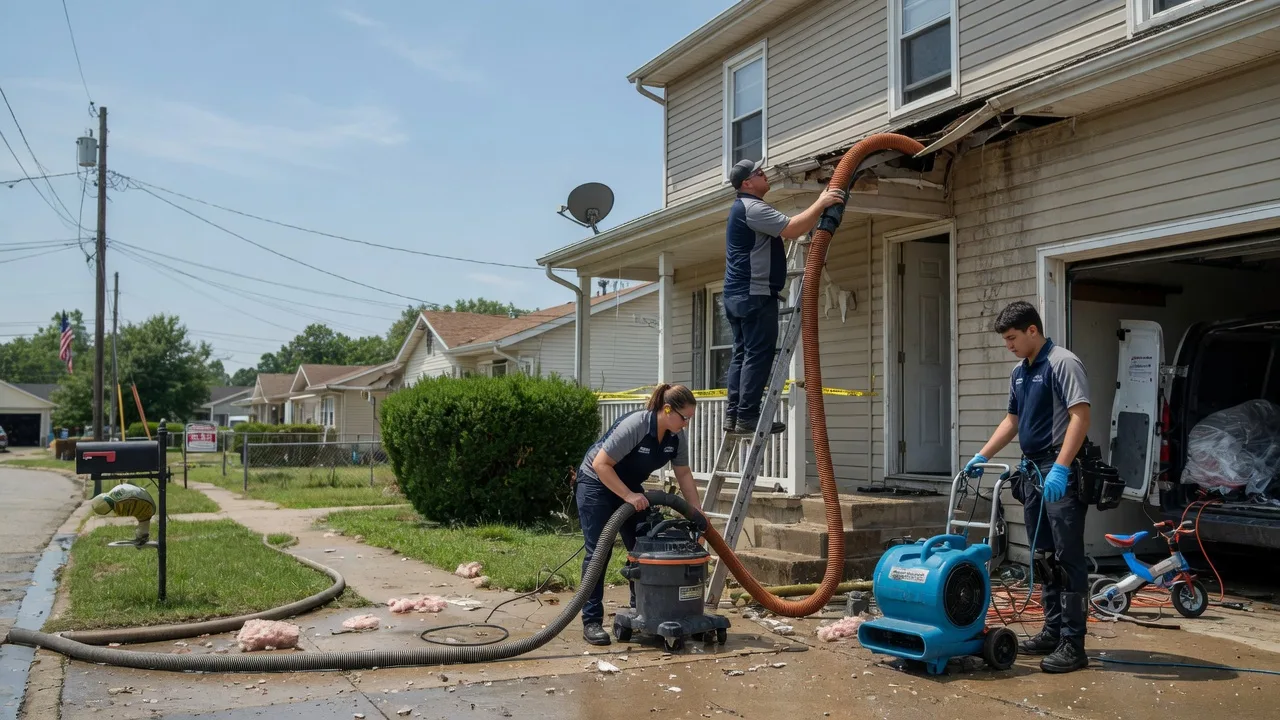 Water Damage Restoration in California, PA near me